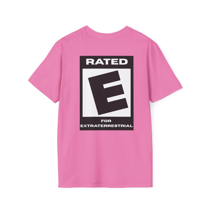 Rated E for Extraterrestrial T-Shirt