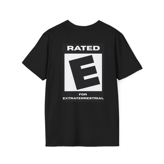 Rated E for Extraterrestrial T-Shirt