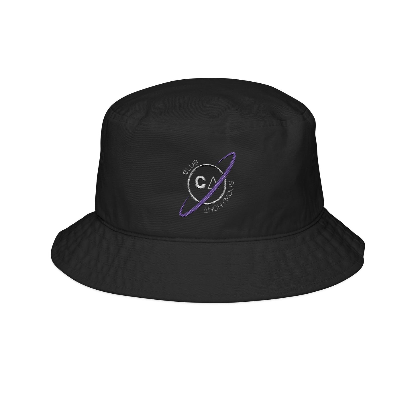 Embroidered Planet Anonymous Bucket Hat